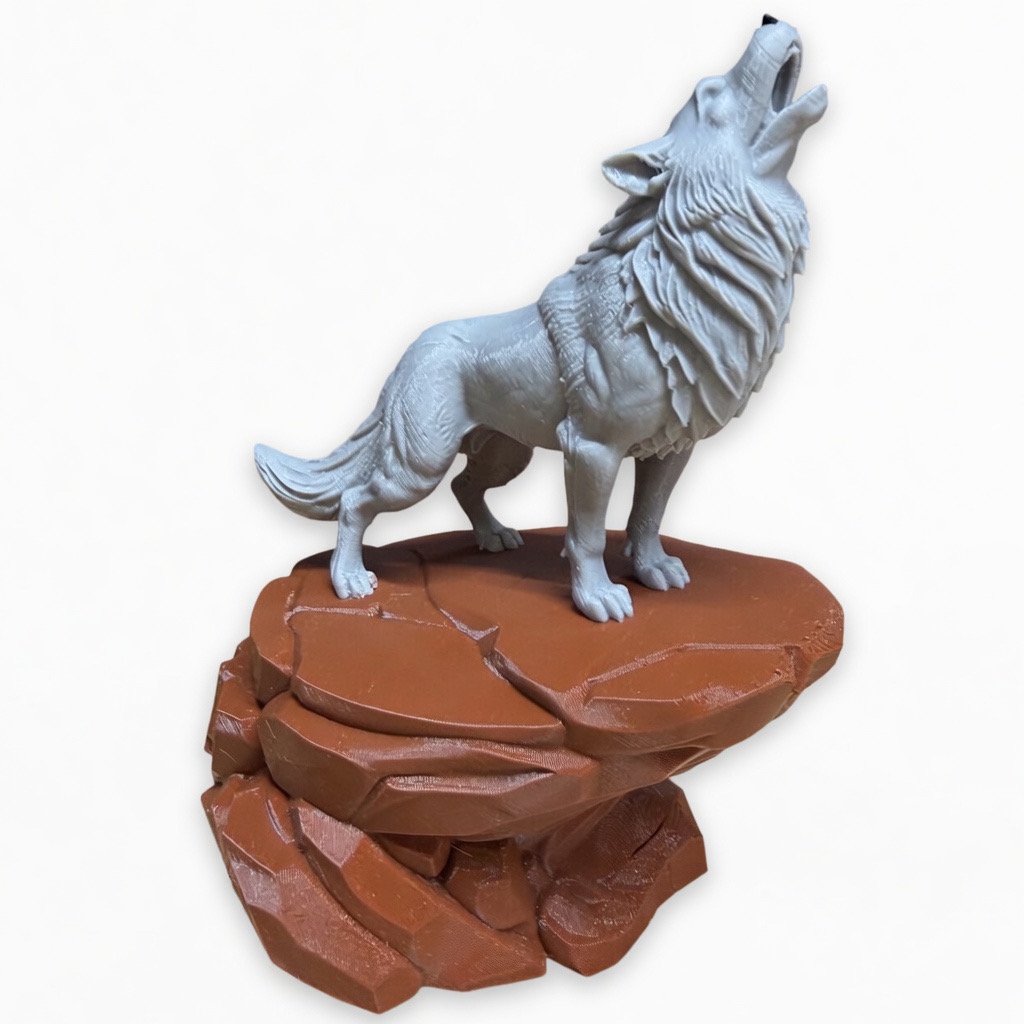 Wolf Sculpture